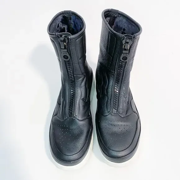 Air Jordan AJ 1 Jester XX Black Zip Sneakers - Picture 6 of 12